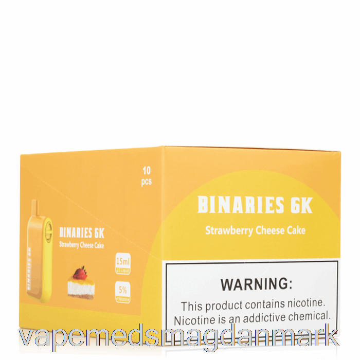 Vape Uden Nikotin [10-pack] Horizon Binære 6k 6000 Engangs